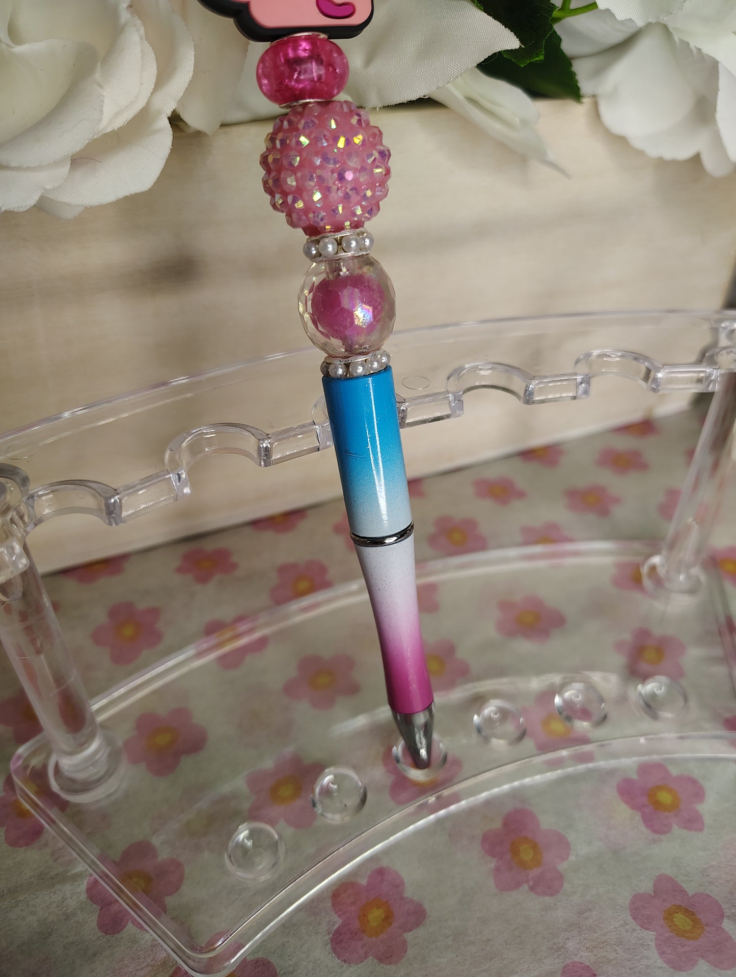 XOXO Hot Cocoa Cutie Beaded Pen