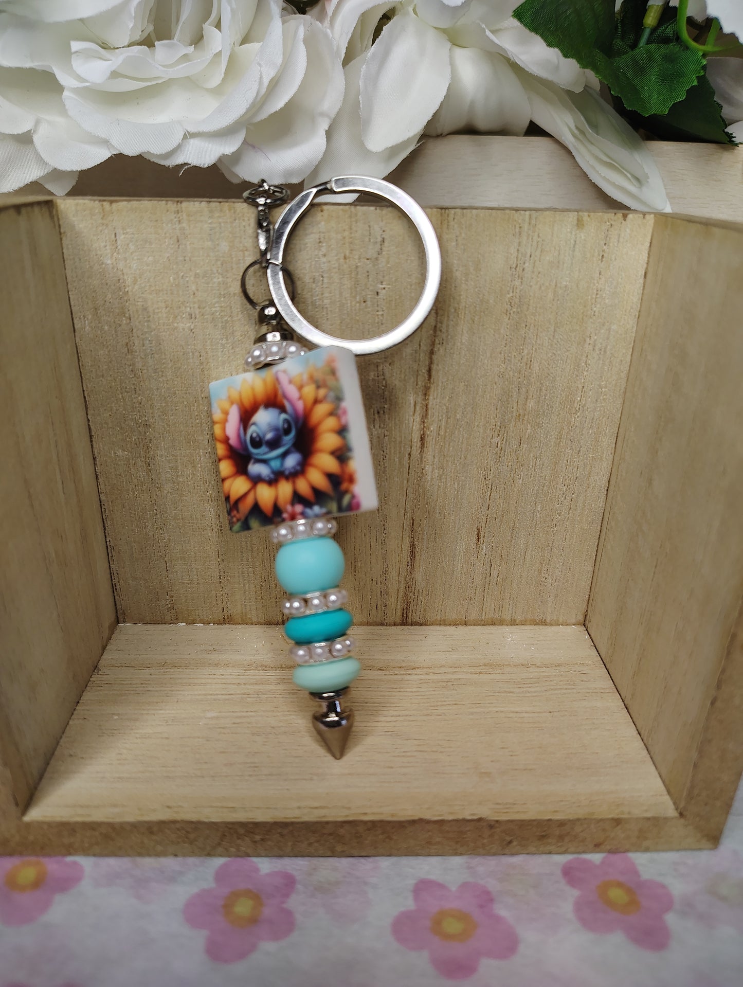 Stitch Inspired | Bloom Keychain