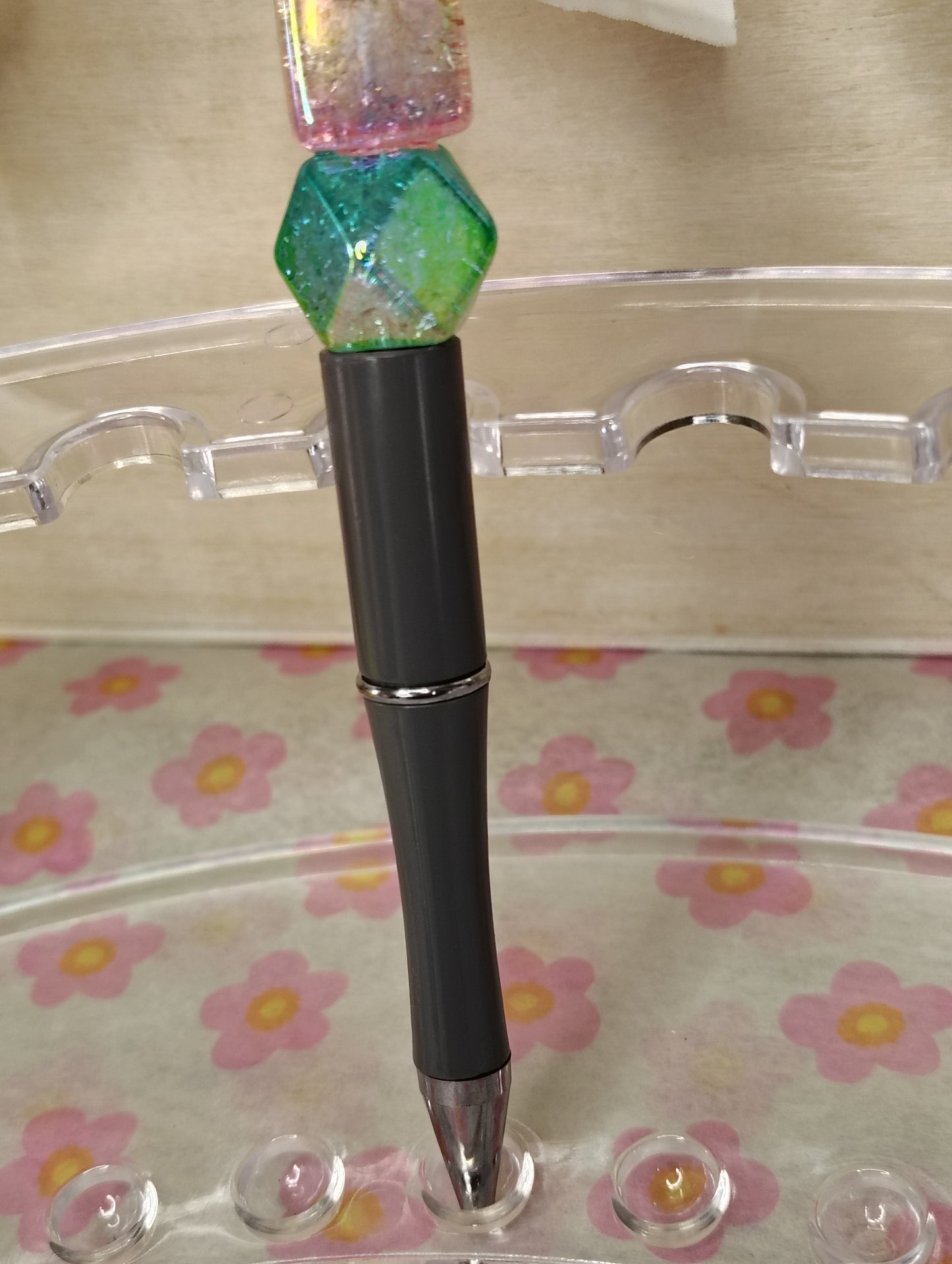 Pastel Gem Beaded Pen β¨π
