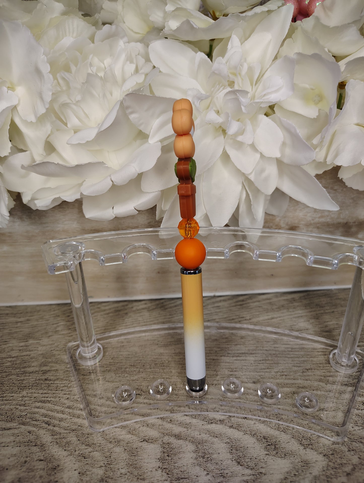 Blooming Flower Beaded Pen
