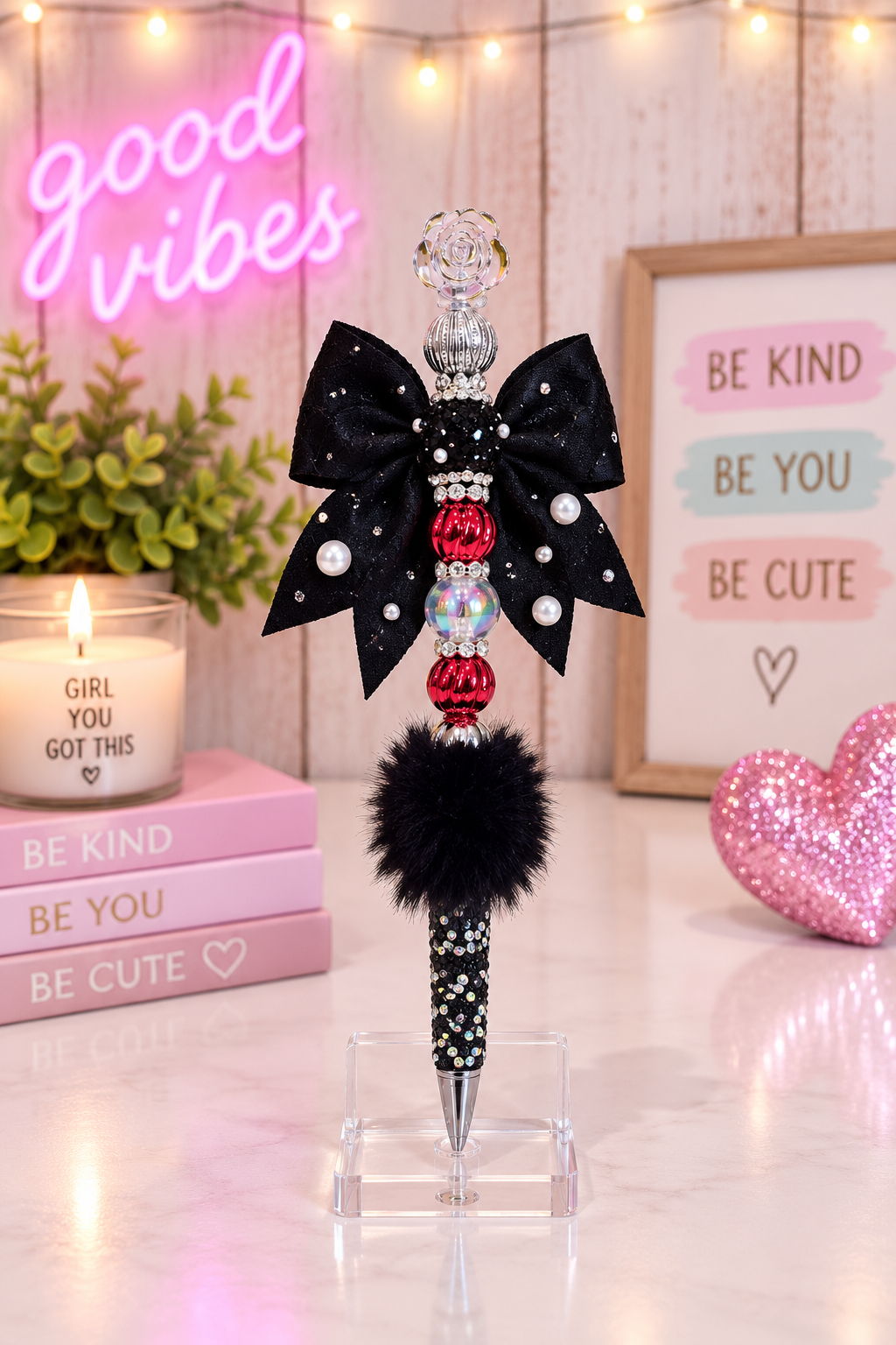 Black Bowtie Pen