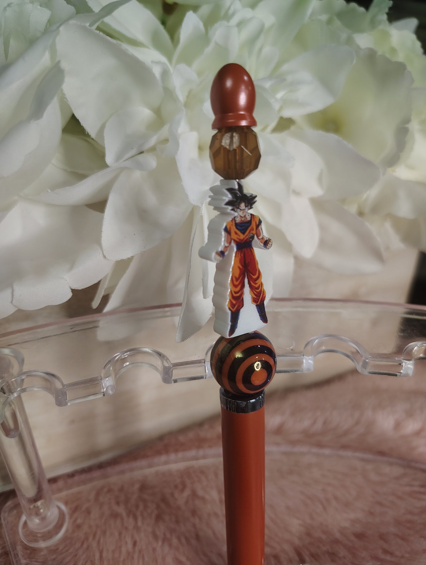 Goku inspired Beaded Stylus