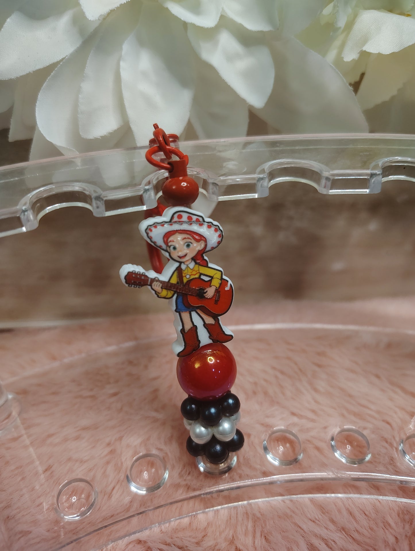 Toy Story Inspired Cowgirl Keychain