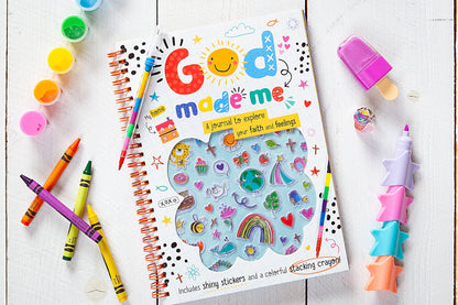 God Made Me (Kid's Journal, Valentine's Day Gifts)