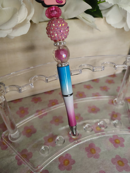 XOXO Hot Cocoa Cutie Beaded Pen