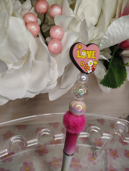 Groovy Love Pom Pom Pen