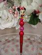 Minnie Mouse Inspired | Beaded Pen