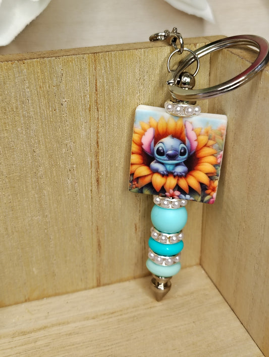 Stitch Inspired | Bloom Keychain