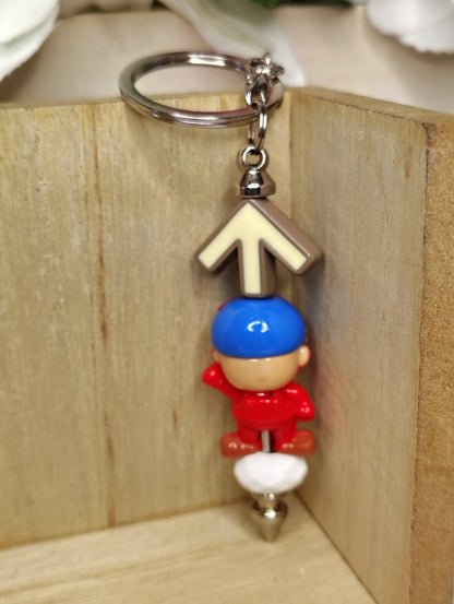 Mario Brothers Inspired | Beaded Keychain