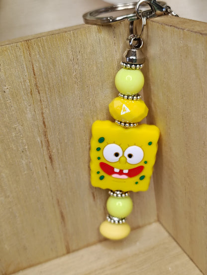 Spongebob  Squarepants Inspired Keychain