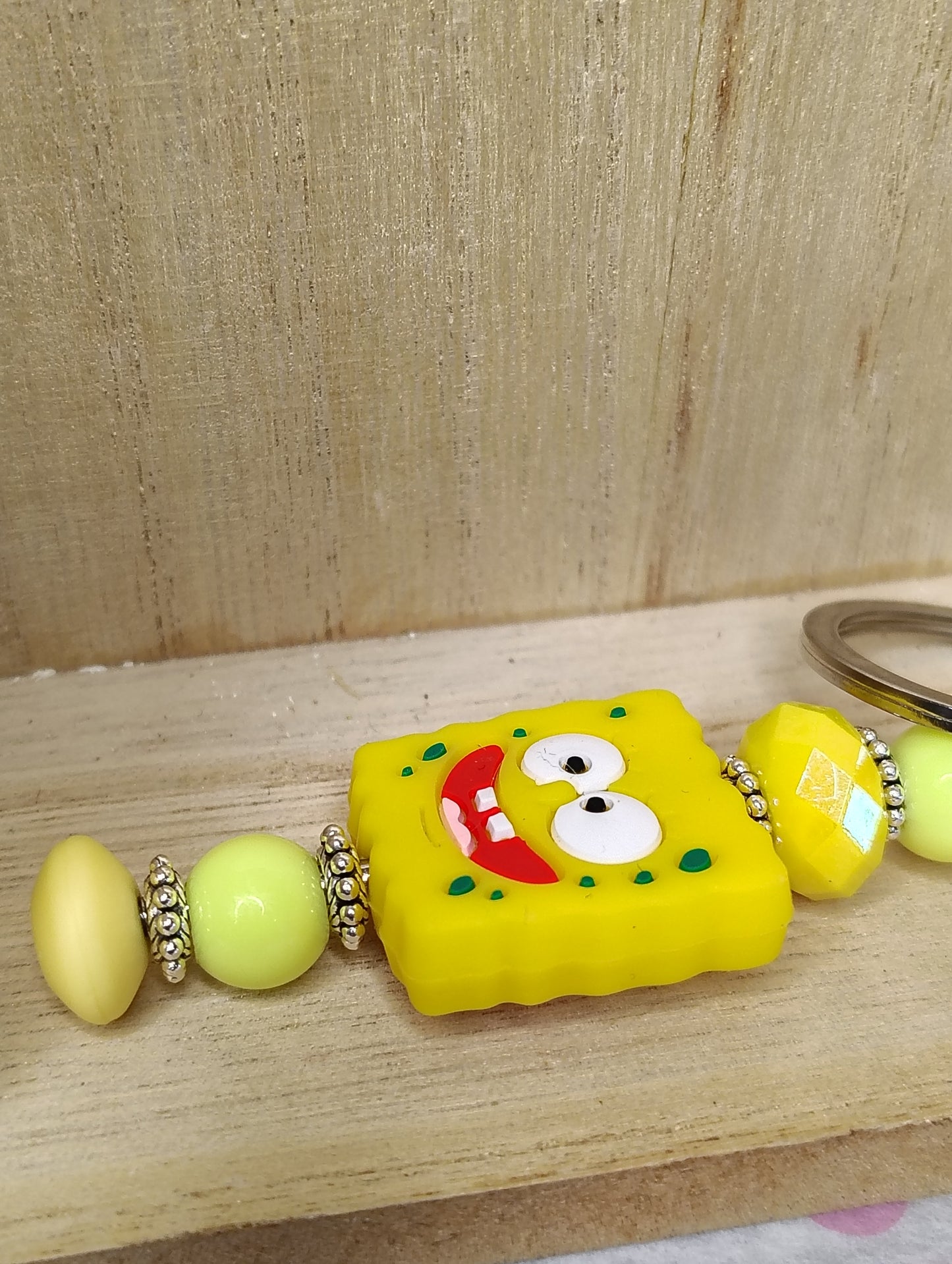 Spongebob  Squarepants Inspired Keychain