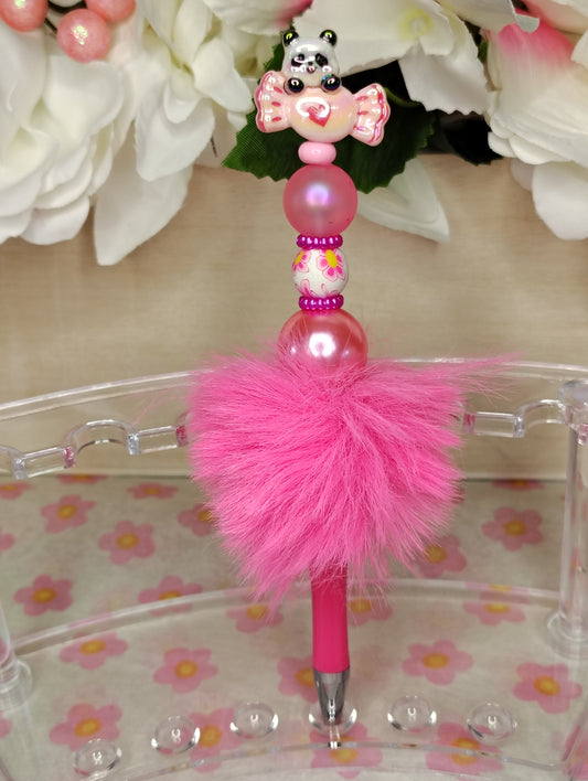 Sweet Panda Puff Pen