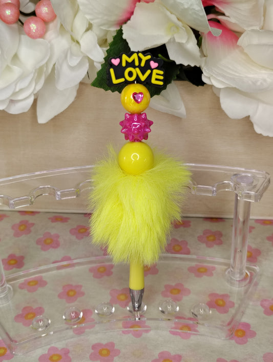 My Love Neon Puff Pen