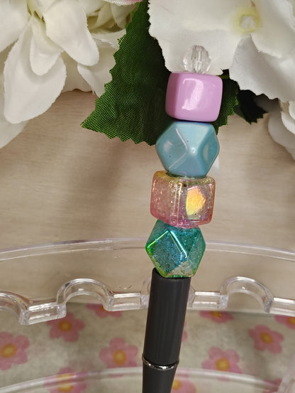 Pastel Gem Beaded Pen ✨💎
