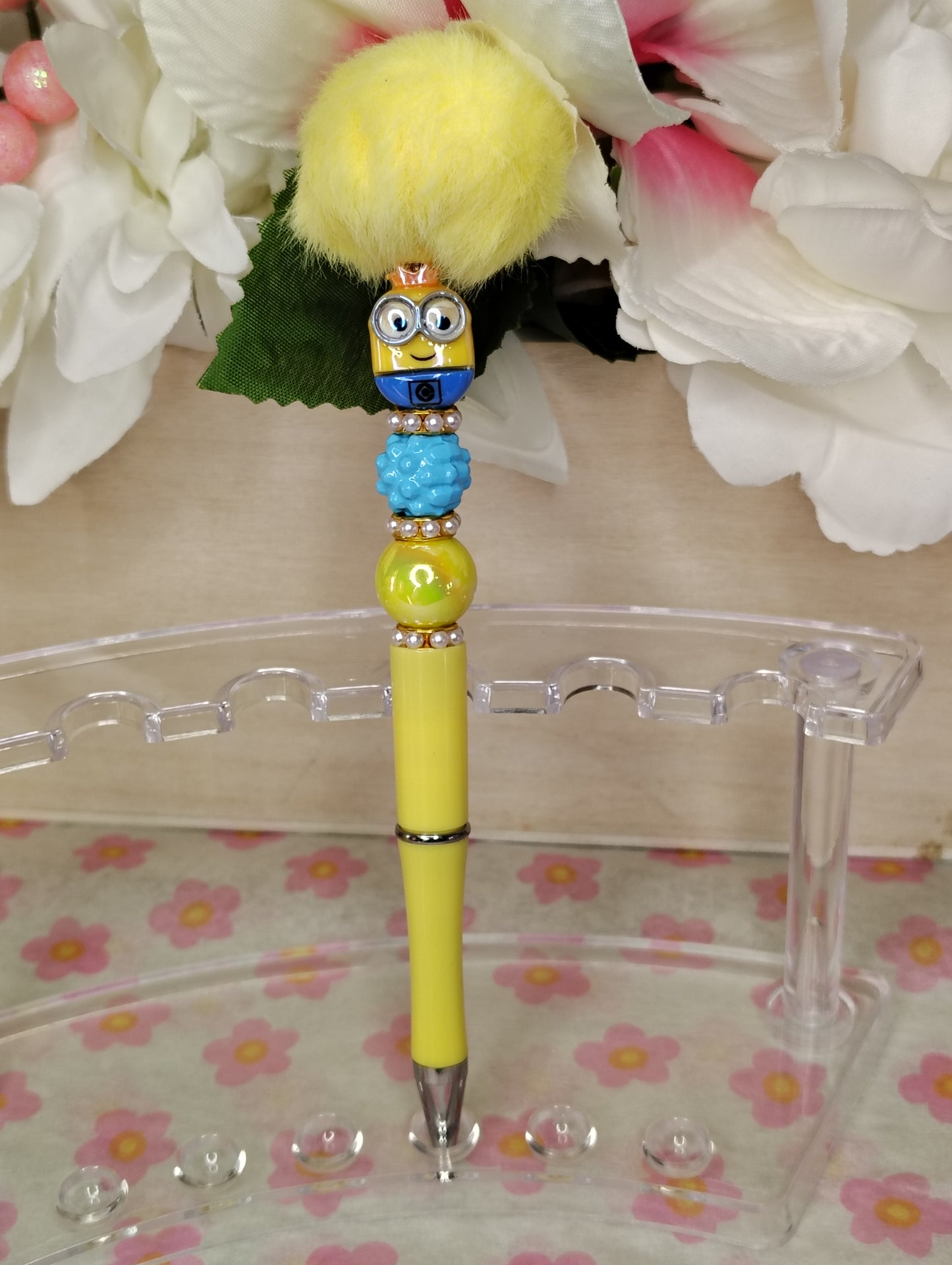 Minion Inspired | Sunny Buddy Pom-Pom Pen ☀️💛