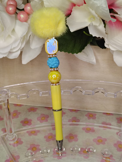 Minion Inspired | Sunny Buddy Pom-Pom Pen ☀️💛