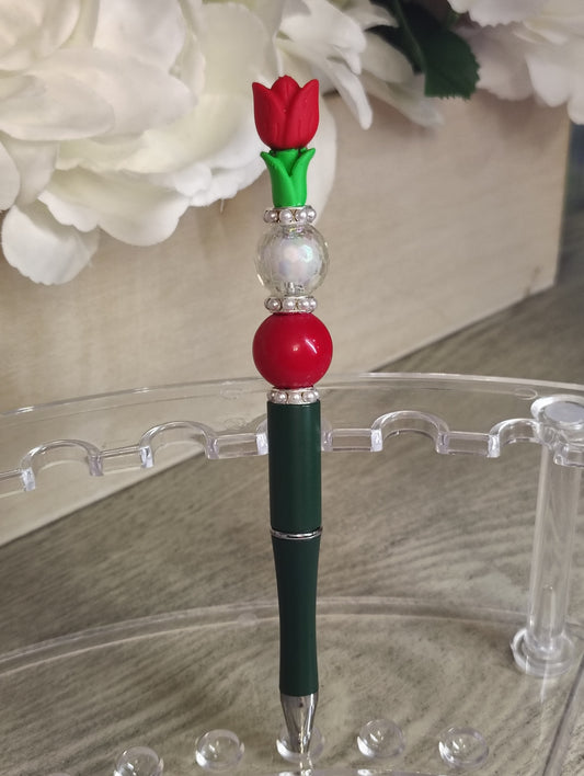Timeless Rose Beaded Pen