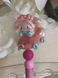 Pastel Bunny Character Beaded Pen | Cute Pink Ombre Writing Pen
