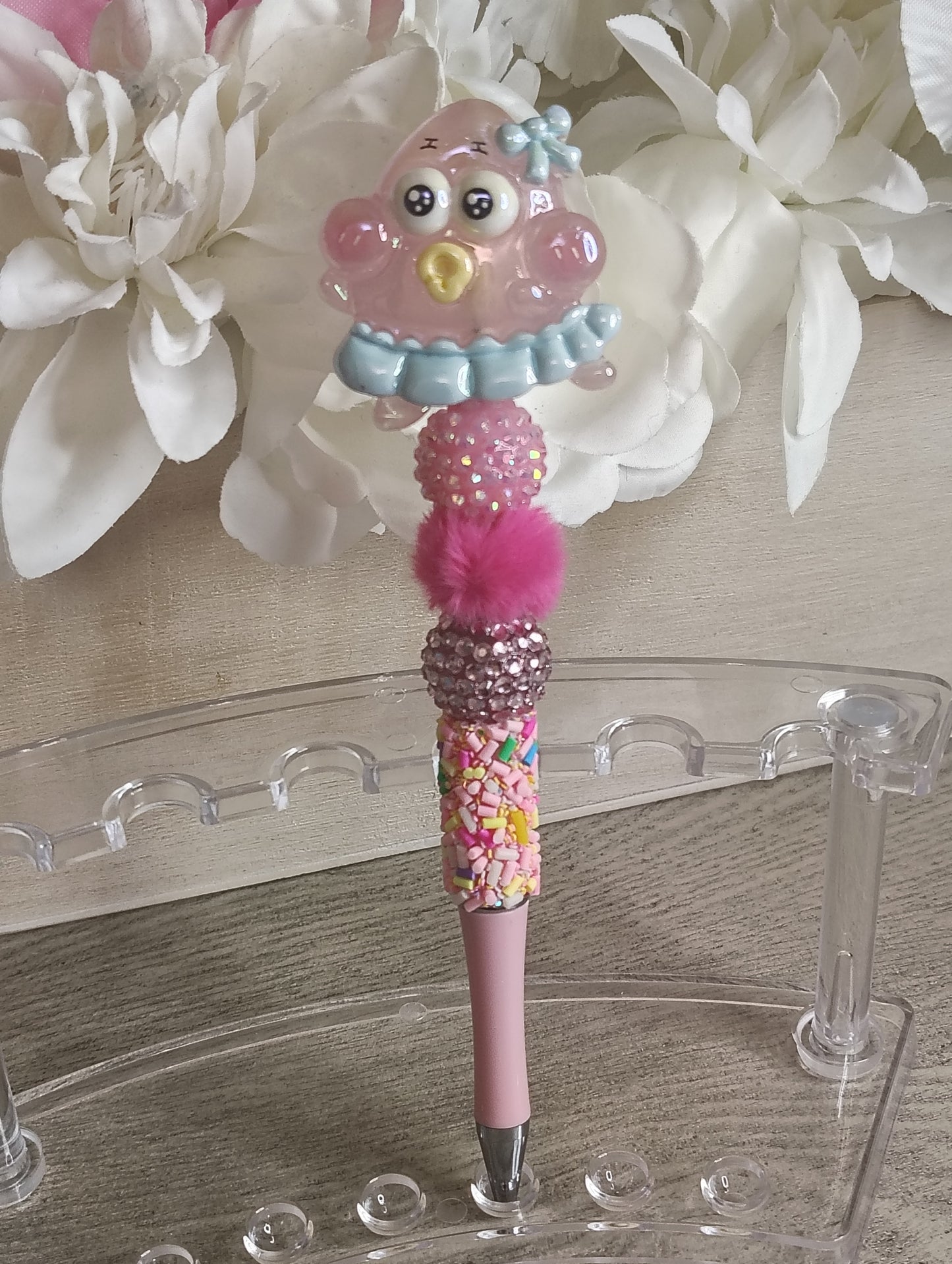 Pink Patrick Star Pen | Cute Pastel Statement Pen