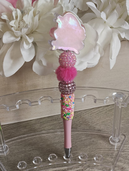 Pink Patrick Star Pen | Cute Pastel Statement Pen