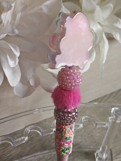 Pink Patrick Star Pen | Cute Pastel Statement Pen