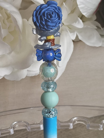 Luca Inspired Character Beaded Pen | Fun Kid-Inspired Glam Pen