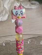 Kawaii Star Bow Beaded Pen | Pastel Sprinkle Glam Pen