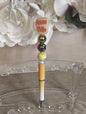 Fueled by Coffee Pen | Coffee Lover Beaded Statement Pen