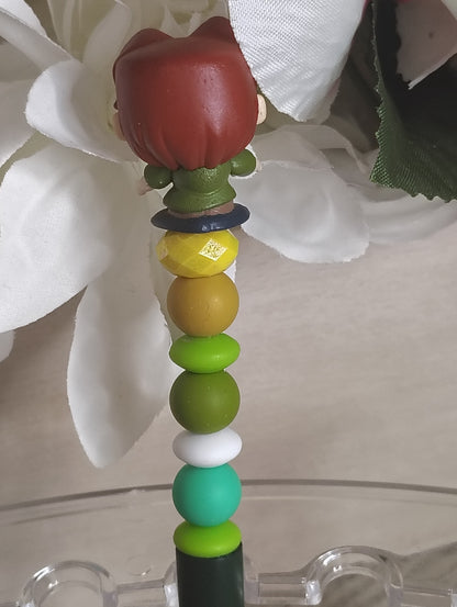 Hunchback of Notre Dame Inspired | Beaded Pen | Playful Character-Style Handmade Pen