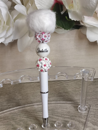 Custom Beaded Pen - Personalized