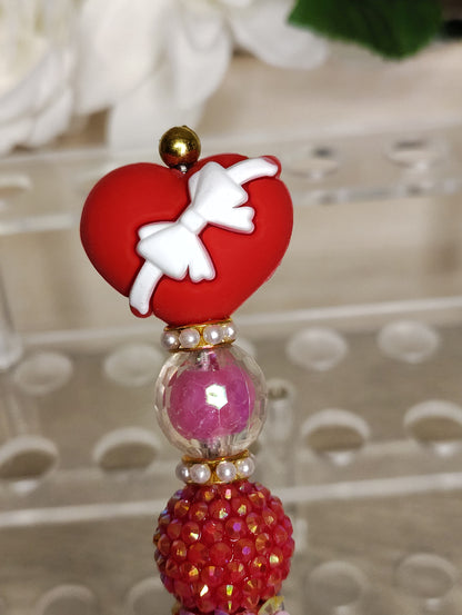 Wrapped in Love Beaded Pen 🎀❤️