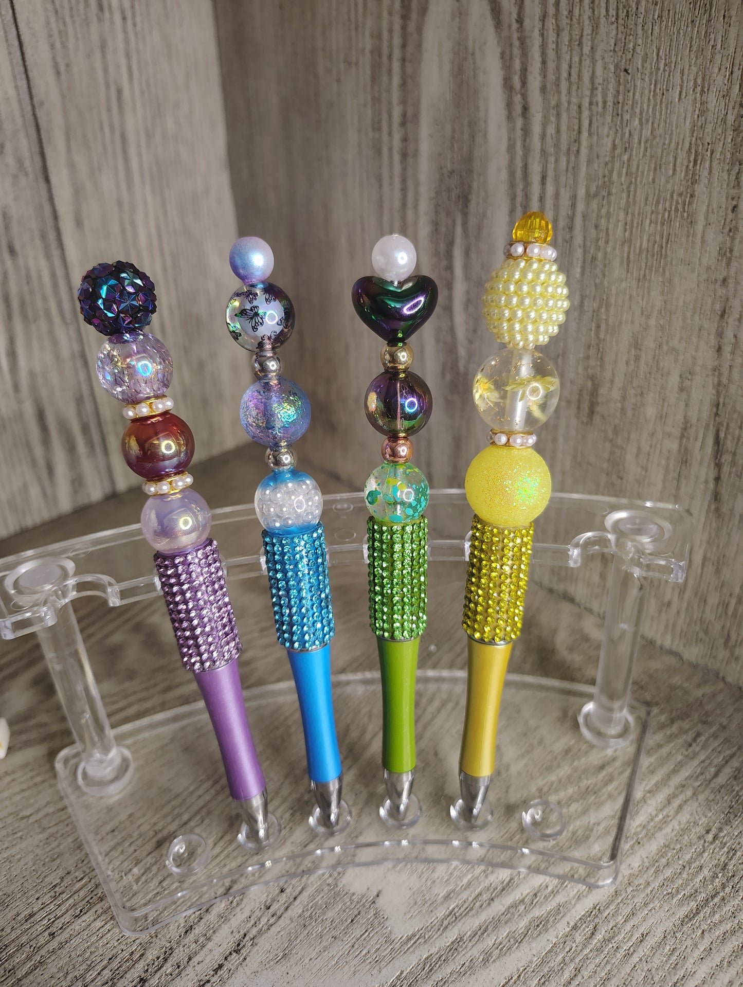 Colorful Rhinestone Beaded Pens – Sparkle Collection Gift Set