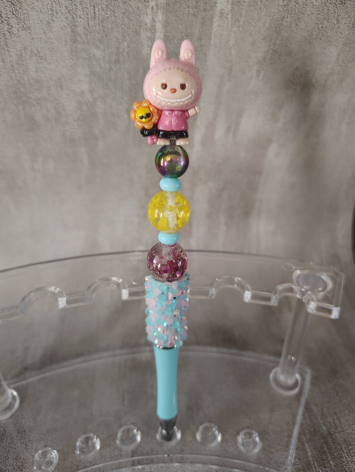 Labubu inspired Beaded Pen