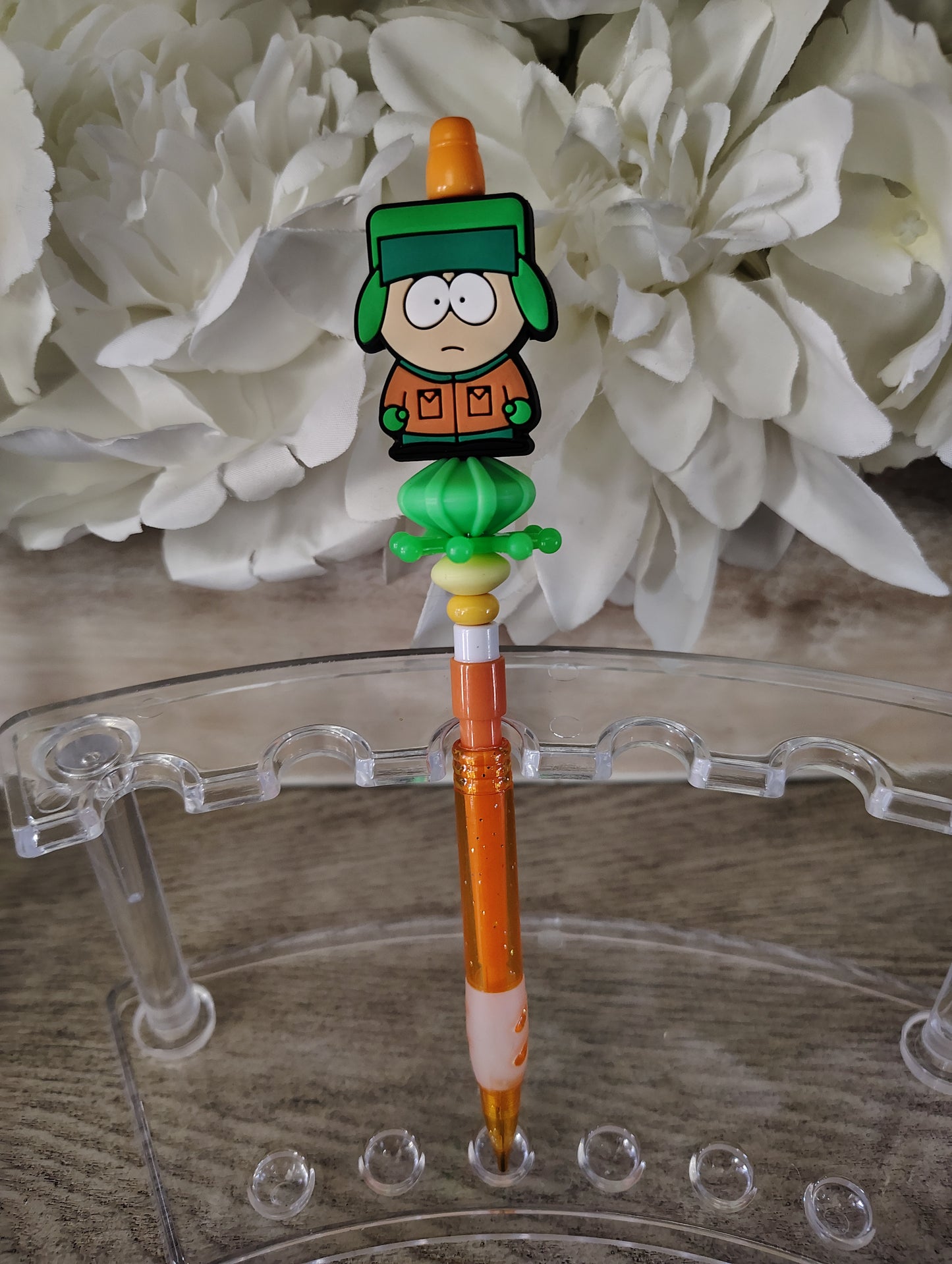 Southpark inspired Beaded Pencil