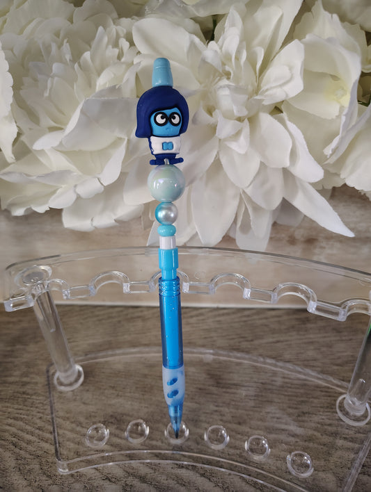 Inside Out Inspired Beaded Pencil