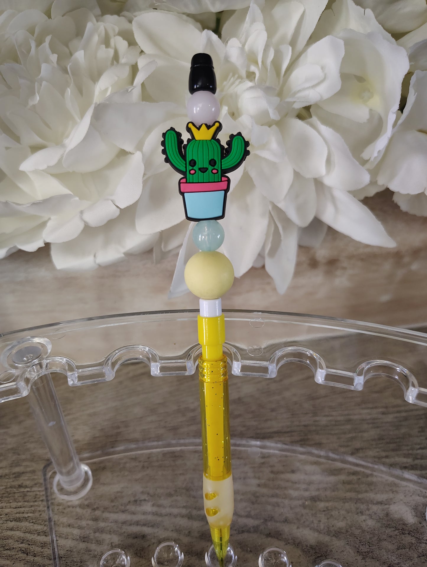 Cactus Beaded Mechanical Pencil