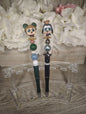 Mickey and Goofy Beaded Pen Set