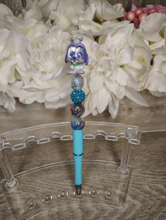 Goofy Inspired Beaded Pen