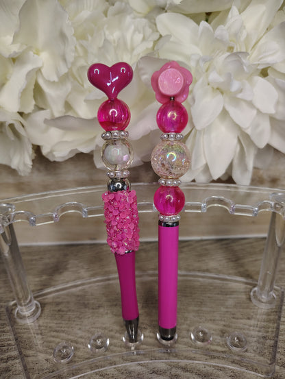 Pretty in Pink Pen & Stylus Set