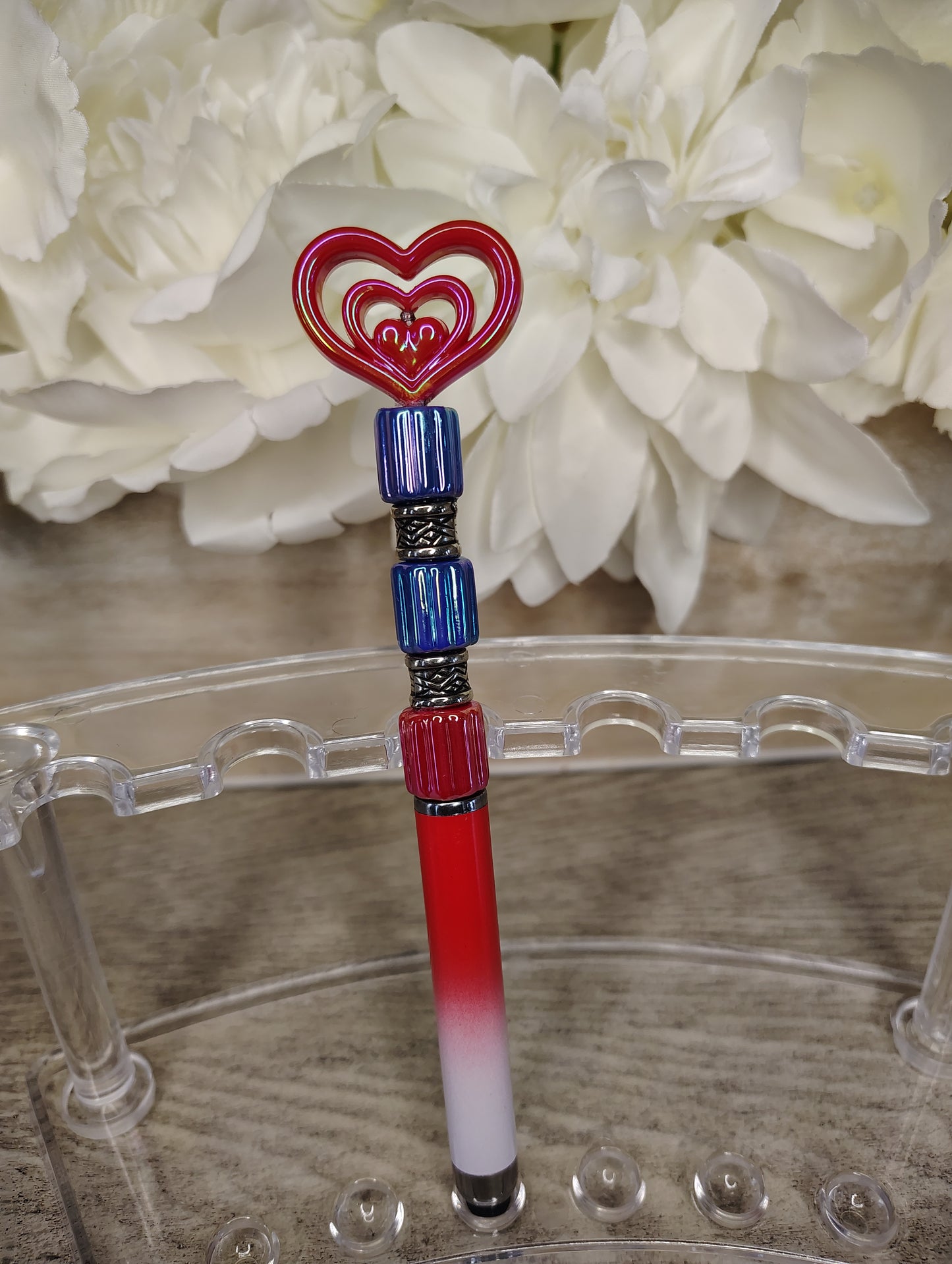 Double Heart Stylus Pen