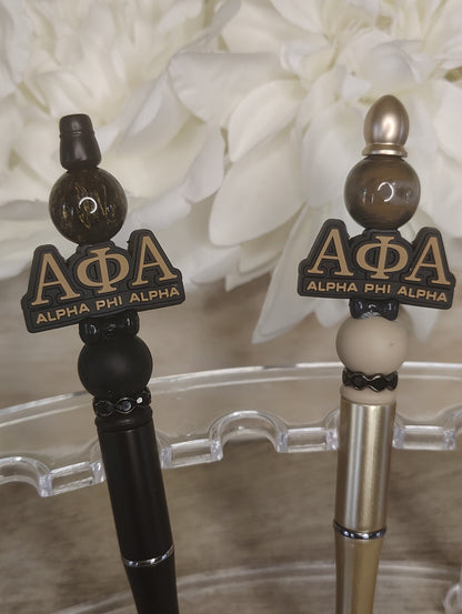 Alpha Phi Alpha Legacy Beaded Pens Gift Set