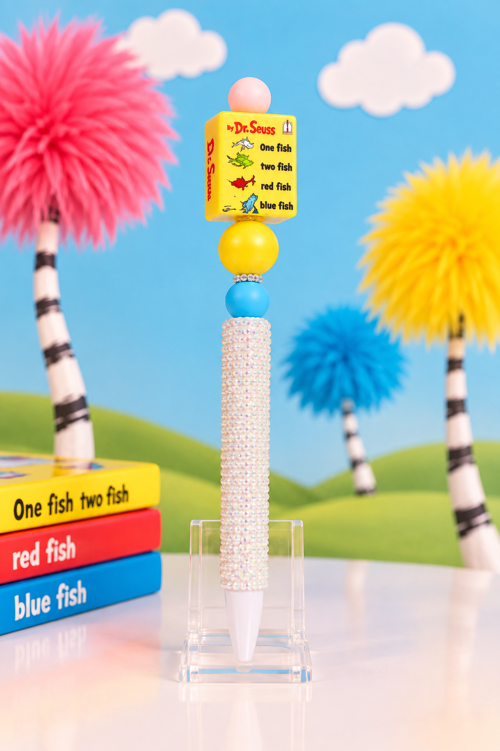 On Fish Two Fish Pen (white)