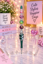 Green Rose Pen