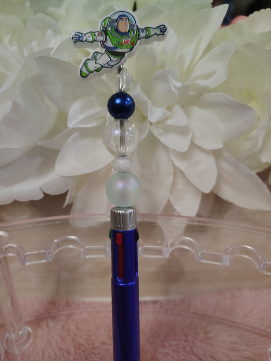 Buzz Lightyear Inspired 10-Color Beaded Pen