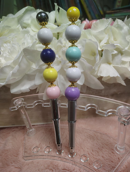 Pastel Luxe Beaded Pens