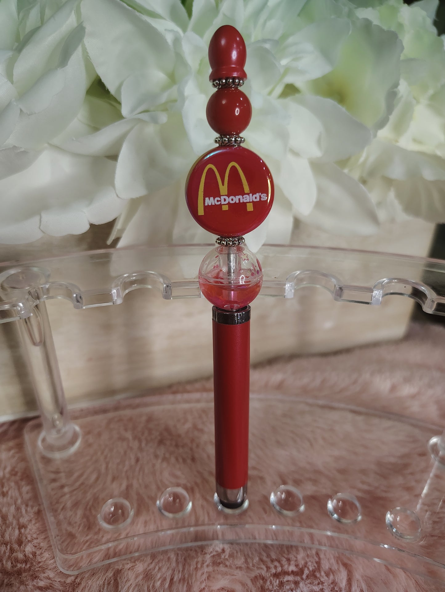 McDonald's inspired Beaded Stylus