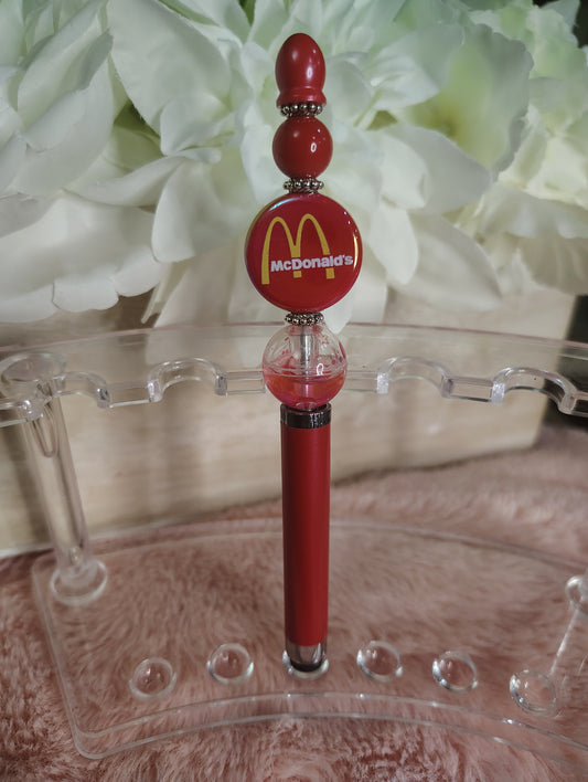 McDonald's inspired Beaded Stylus