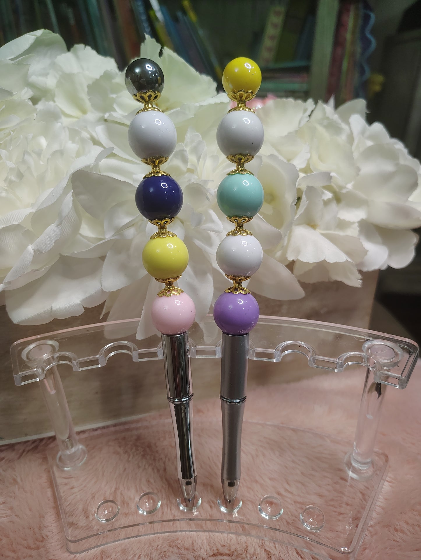 Pastel Luxe Beaded Pens