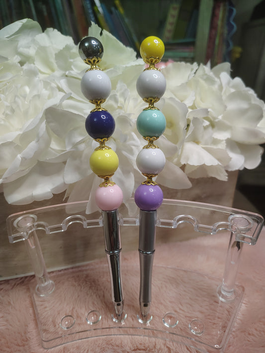 Pastel Luxe Beaded Pens
