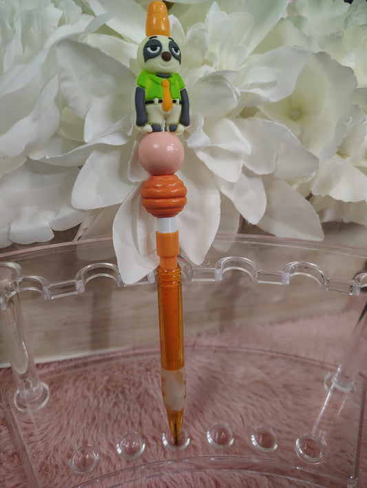 Flash the Sloth Inspired Beaded Mechanical Pencil